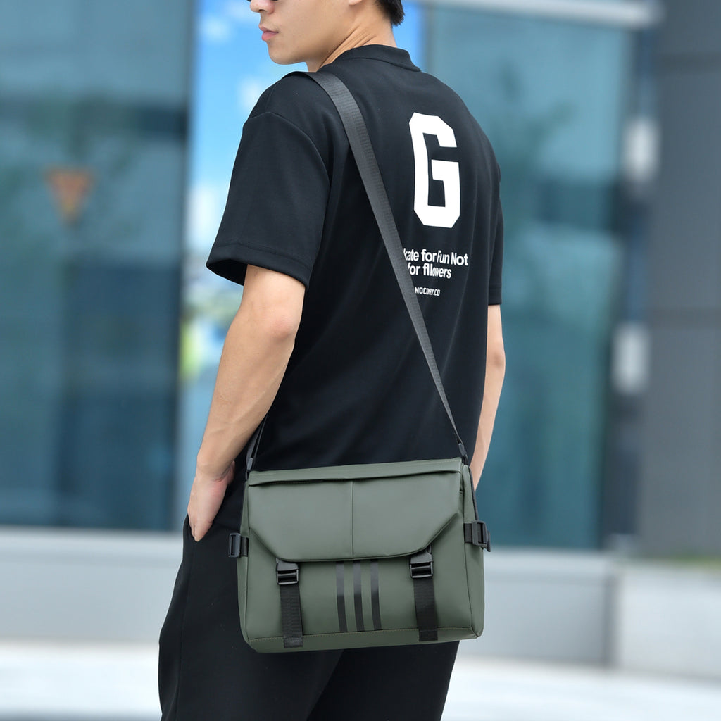 Albeux™ The Obsidian Stealth Messenger | Weatherproof Urban Crossbody
