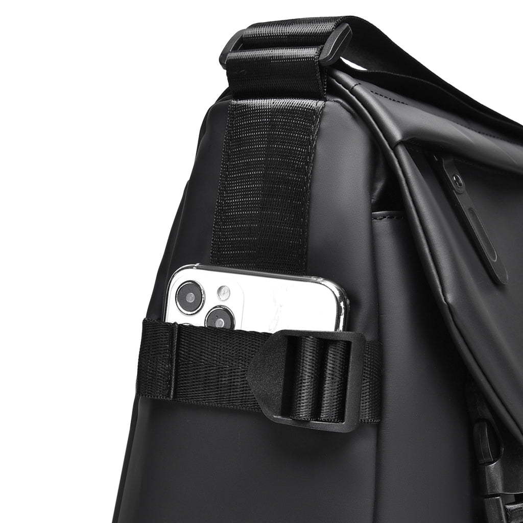 Albeux™ The Obsidian Stealth Messenger | Weatherproof Urban Crossbody