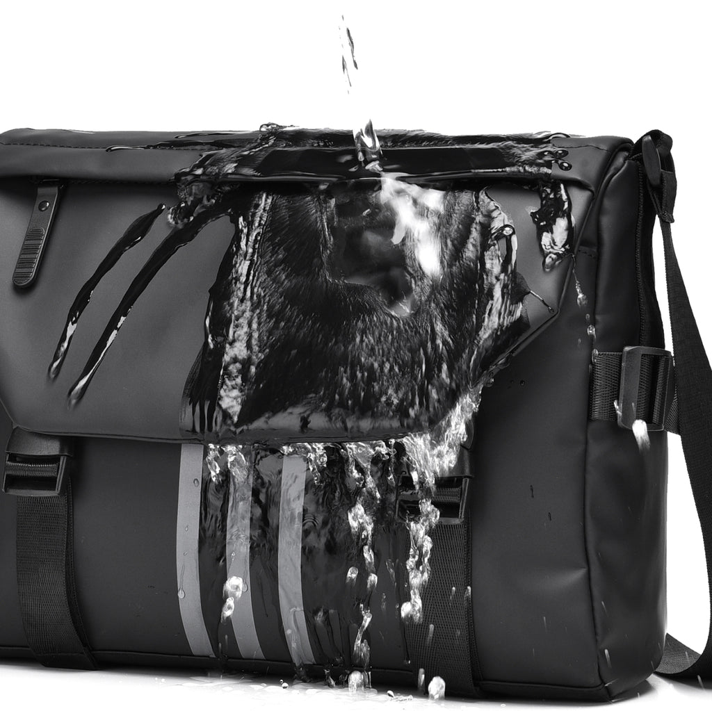 Albeux™ The Obsidian Stealth Messenger | Weatherproof Urban Crossbody