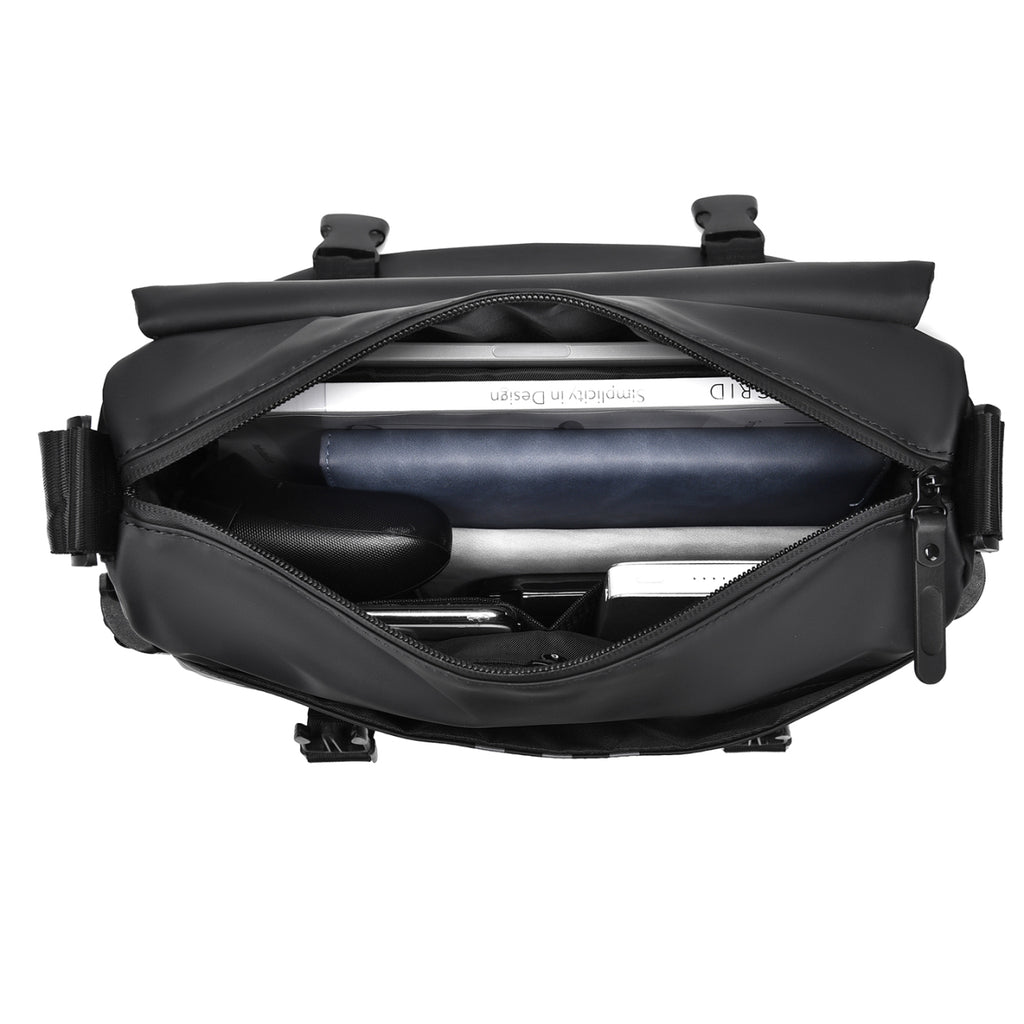 Albeux™ The Obsidian Stealth Messenger | Weatherproof Urban Crossbody