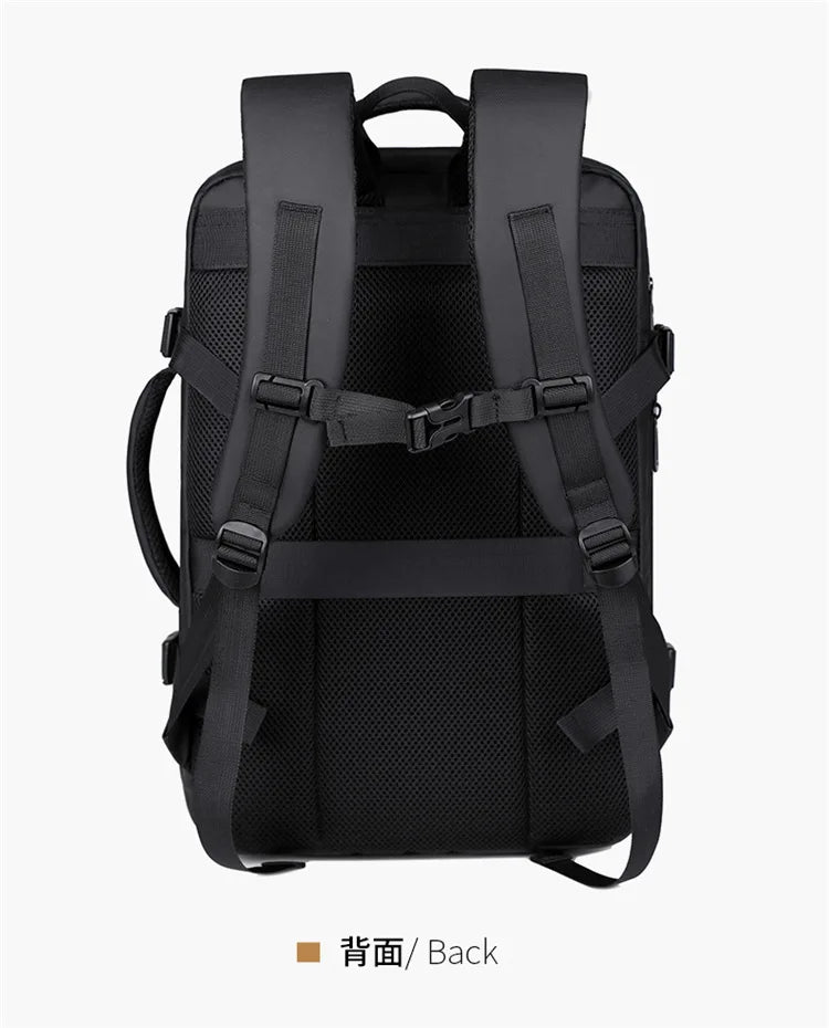 Albeux™ Modern Minimalist Commuter Backpack | Waterproof USB Laptop Bag