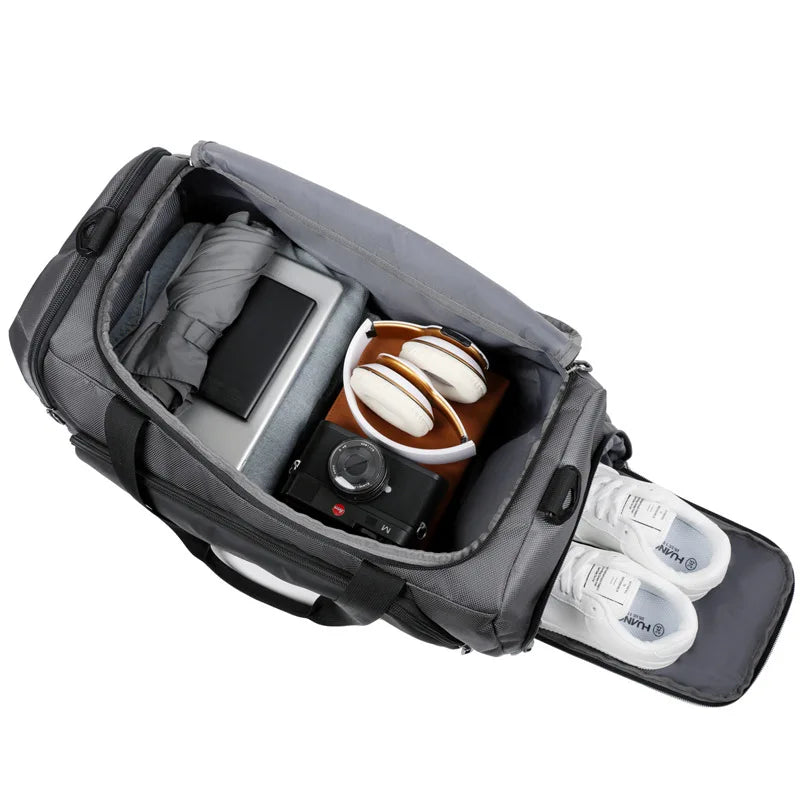 Albeux™ Sports & Gym Holdall Bag | Lightweight Waterproof Travel Duffle with Shoulder Strap