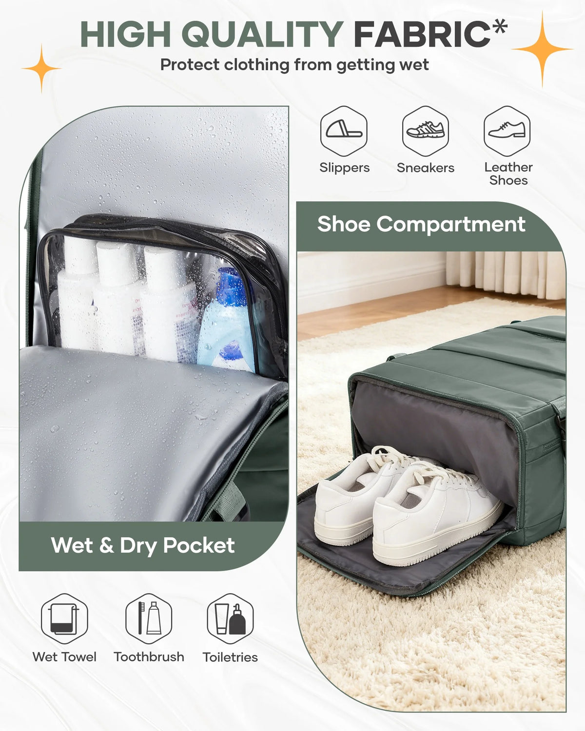 Albeux™ Executive Expandable Commuter Backpack | Waterproof USB Charging Laptop Carry-On