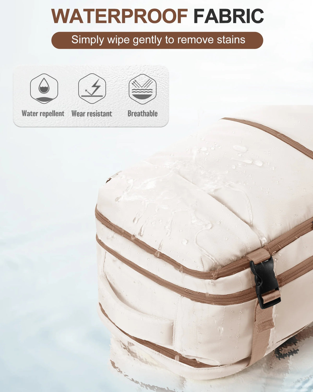 Albeux™ Urban Voyager Business & Travel Backpack | Waterproof Expandable Cabin Bag