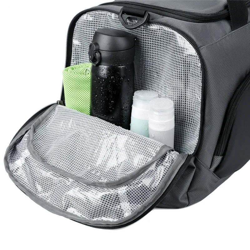 Albeux™ Sports & Gym Holdall Bag | Lightweight Waterproof Travel Duffle with Shoulder Strap