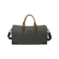 Albeux™ Executive Travel Duffle Bag | Water-Repellent PU Leather Holdall with Shoe Compartment
