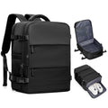 Albeux™ Executive Expandable Commuter Backpack | Waterproof USB Charging Laptop Carry-On