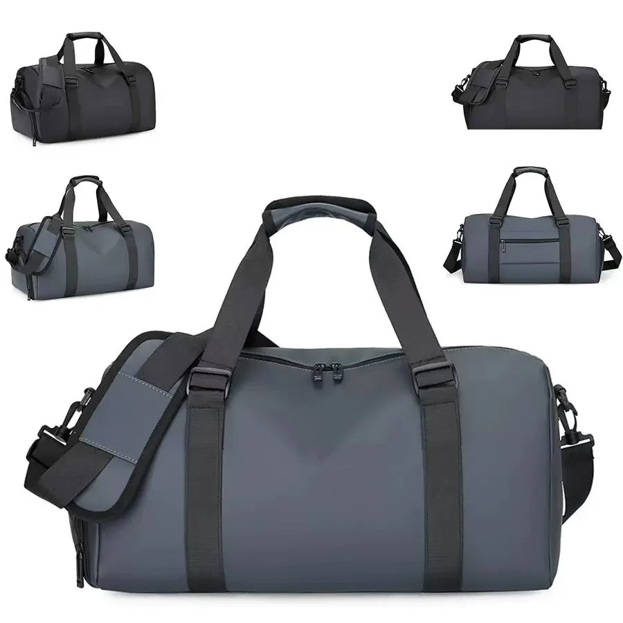 Albeux™ Modern Minimalist Gym Duffle Bag | Waterproof Lightweight Travel Holdall