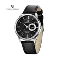 Pagani  Design  PD-1654  |  Men's Genuine Leather Chronograph Watch