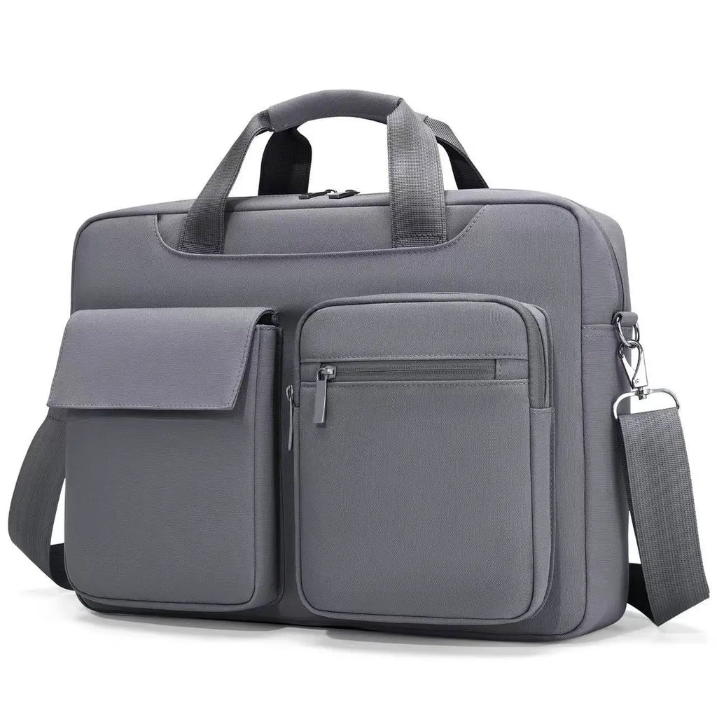 Albeux™ Slim Shockproof Laptop Messenger Bag | Waterproof MacBook & Tech Sleeve