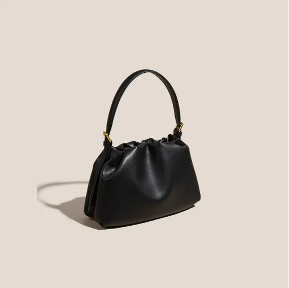 Albeux™ Fashion High Sense Cloud Cowhide Handbag Niche Luxury All Match Women Shoulder Crossbody Bag