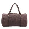 Albeux™ Heritage Waxed Canvas & Cowhide Leather Duffle Bag | Vintage Travel Holdall