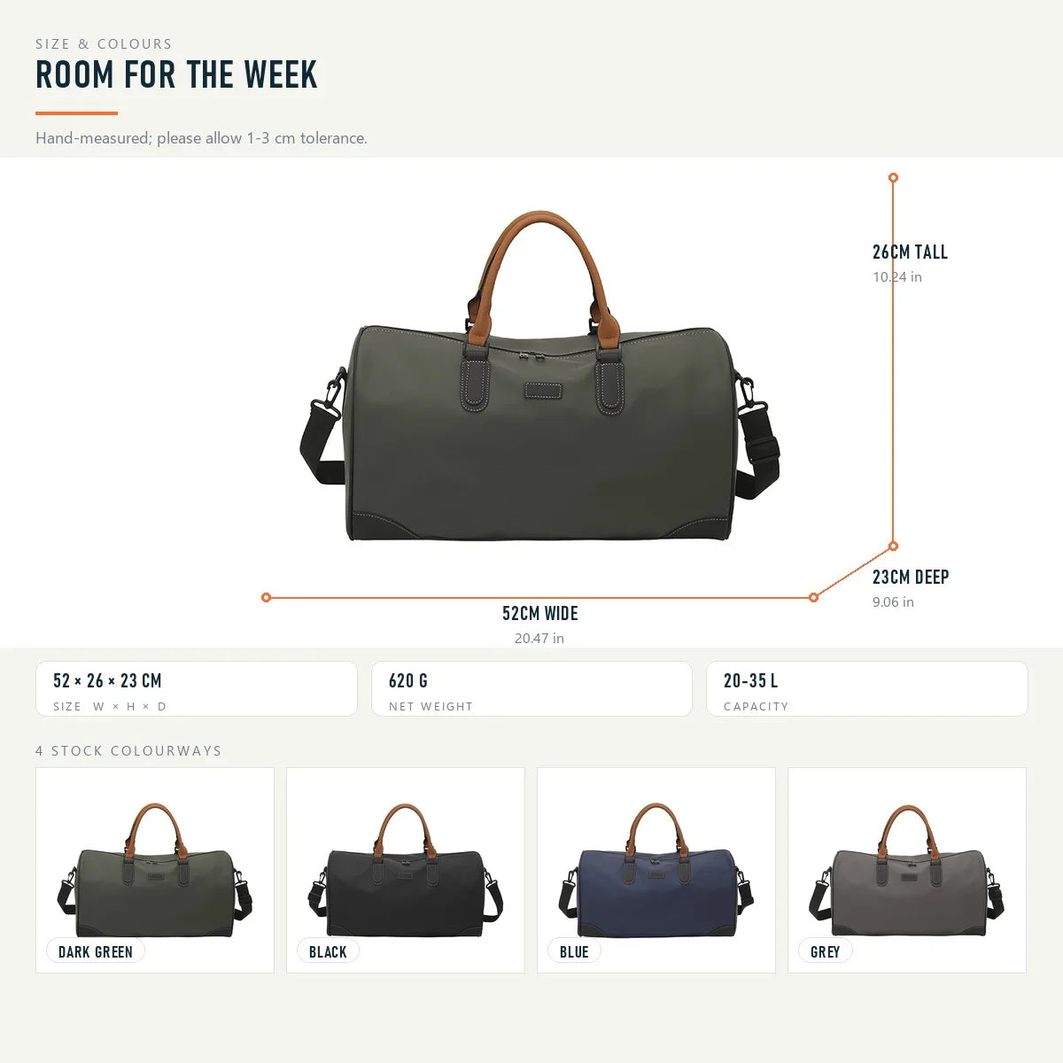 Albeux™ Executive Travel Duffle Bag | Water-Repellent PU Leather Holdall with Shoe Compartment