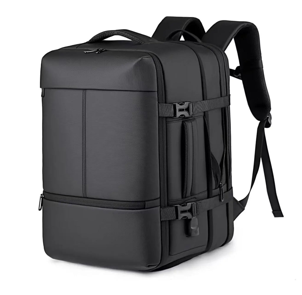 Albeux™ Executive Expandable Commuter Backpack | Waterproof USB Charging Laptop Carry-On