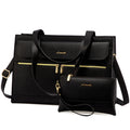 Albeux™ Modern Elegance Business Tote Bag | Multi-Pocket 15.6" Laptop Handbag