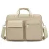 Albeux™ Slim Shockproof Laptop Messenger Bag | Waterproof MacBook & Tech Sleeve