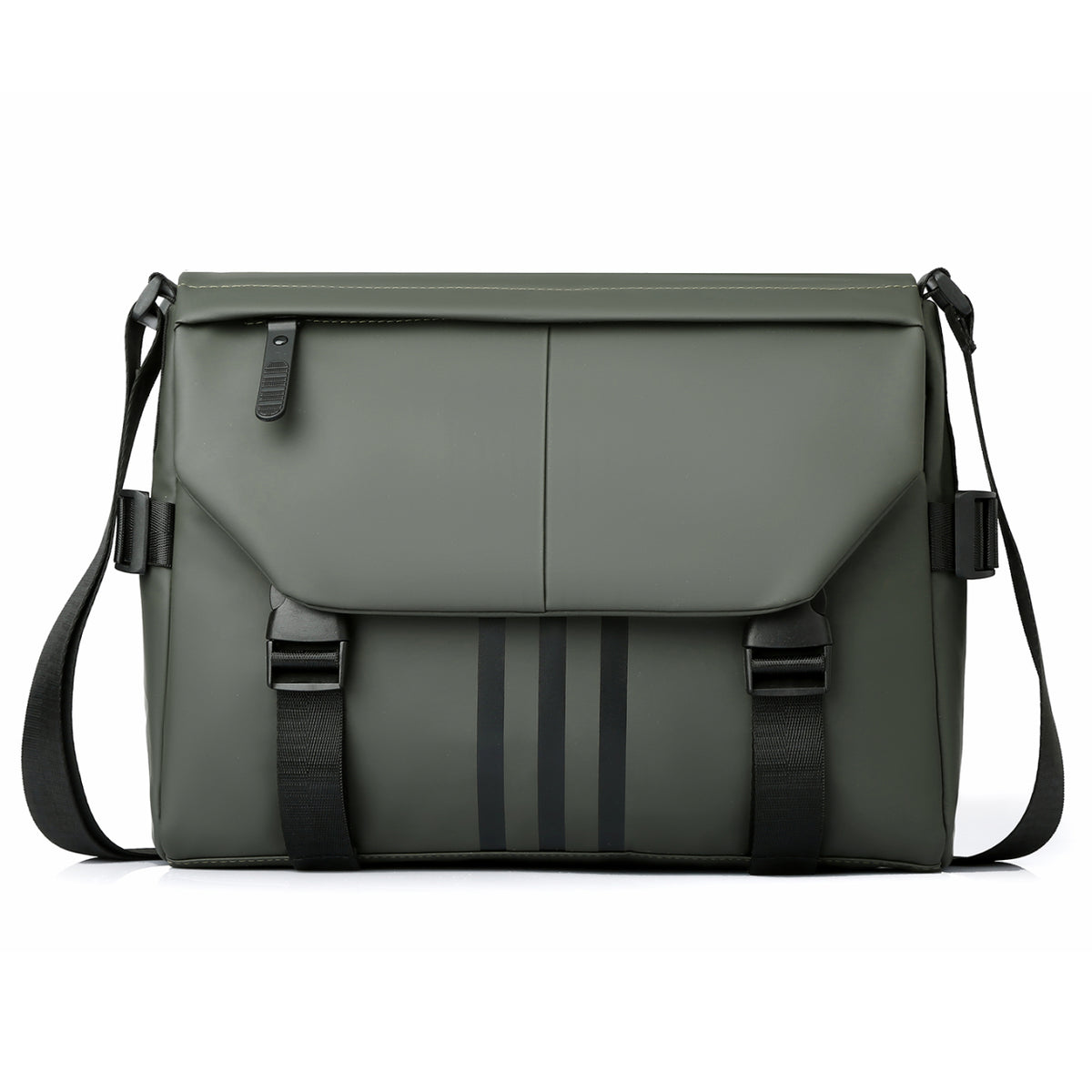 The Obsidian Stealth Messenger | Weatherproof Urban Crossbody